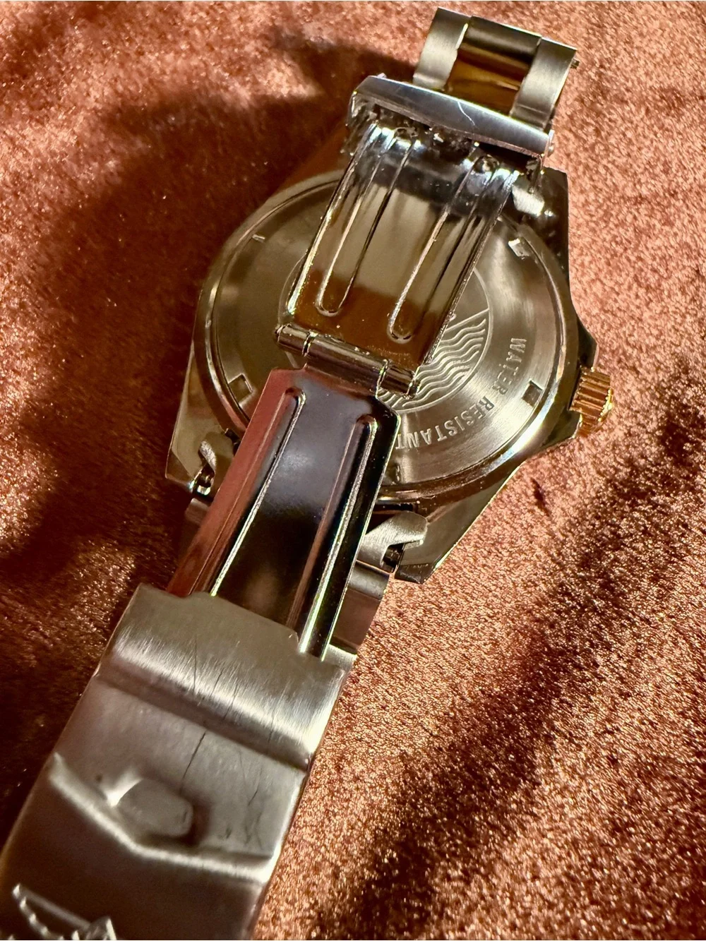 Invicta Two-Tone Crystal Bezel Women's Watch - Gold & Silver